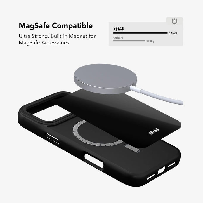 Solid Black | Minimalist Black iPhone Case