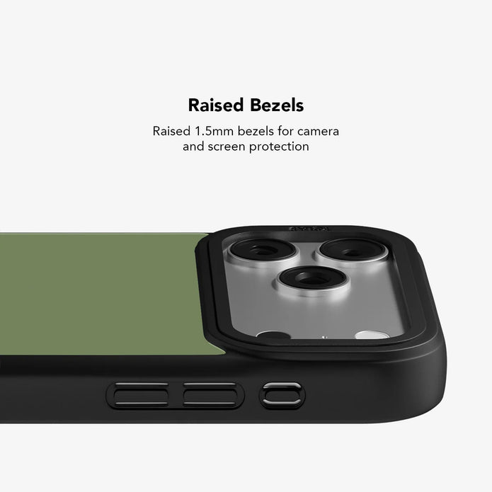 Matcha Bark | Solid Matcha Green iPhone Case