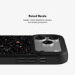 Obsidian Mist | Black Paint Splatter iPhone Case