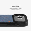Seaside Drift | Blue Paint Splatter iPhone Case