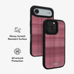 Rosé | Pink Flannel Plaid iPhone Case
