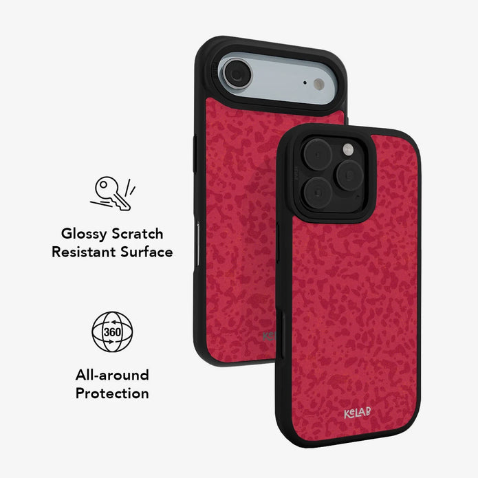 Velvet Vandal | Red Street Camo iPhone Case