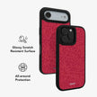 Velvet Vandal | Red Street Camo iPhone Case