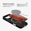 Midnight Fawn | Burnt Orange Deer Print iPhone Case