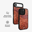 Midnight Fawn | Burnt Orange Deer Print iPhone Case