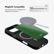Emerald Drip | Green Stripe Pattern iPhone Case