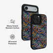 Midnight Meadow | Vibrant Wildflower iPhone Case