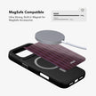 Mulberry | Burgundy Wavy Textured iPhone Case