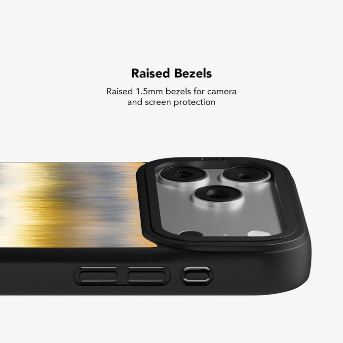 Golden Horizon | Digital Art iPhone Case