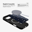 Celestial Check | Navy Checkered iPhone Case