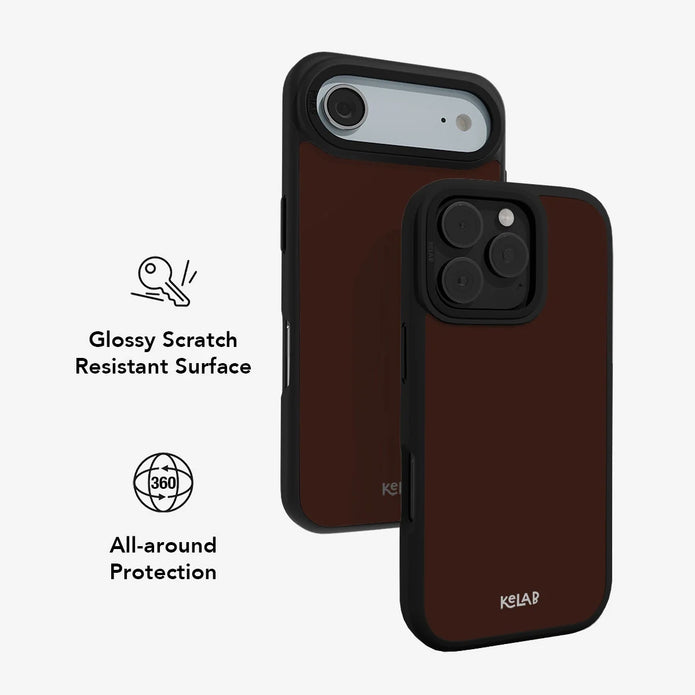 Espresso | Solid Rich Brown iPhone Case