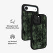 Emerald Python | Olive Green Snake Print iPhone Case