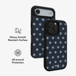 Abyssal Dot | Blue Polka Dot iPhone Case