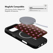 Velvet Pop | Burgundy Polka Dot iPhone Case