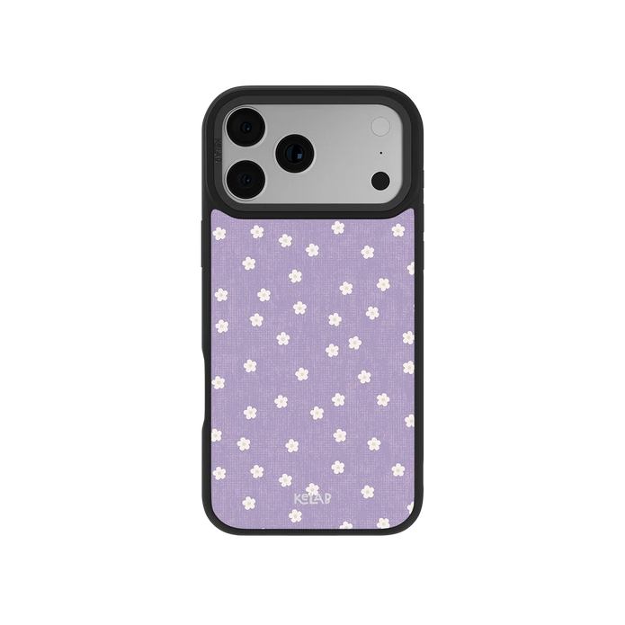 Violet Flora | Purple Daisy iPhone Case