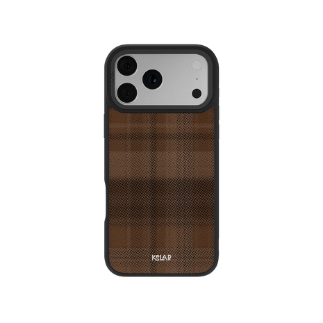 Chestnut | Brown Flannel Plaid iPhone Case