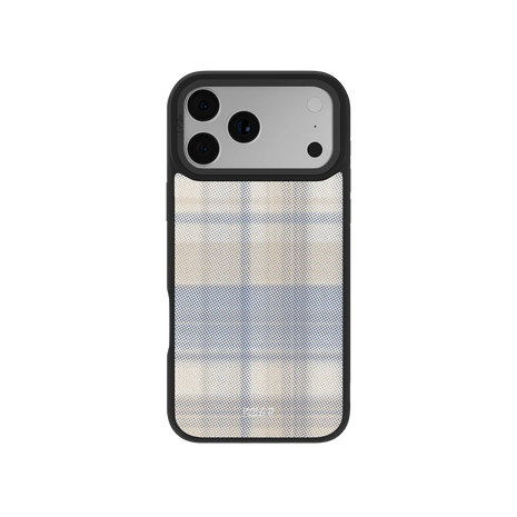 Oatmilk | Beige Flannel Plaid iPhone Case