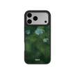 Misty Morning | Deep Green Floral iPhone Case