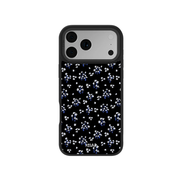 Inkwell Lily | Minimalist Black Floral iPhone Case