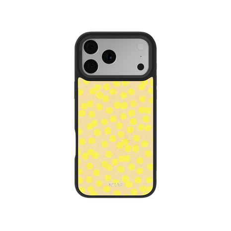 Lemon Drop | Yellow Polka Dot iPhone Case