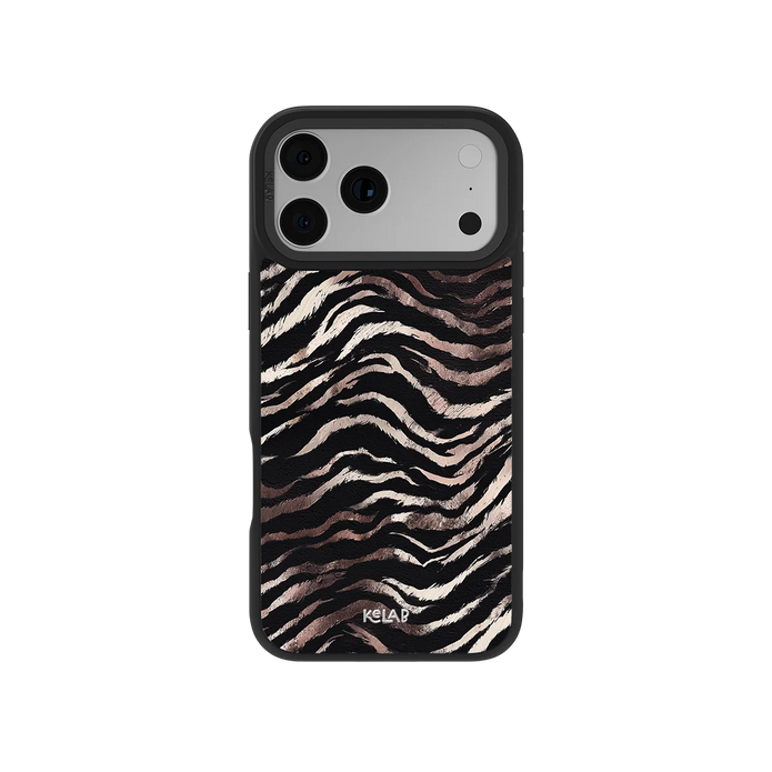 Shadow Striker | Zebra Stripe iPhone Case