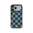 Marine Check | Navy Blue Checkered iPhone Case