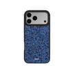 Deep Sea Static | Dark Blue Marble iPhone Case