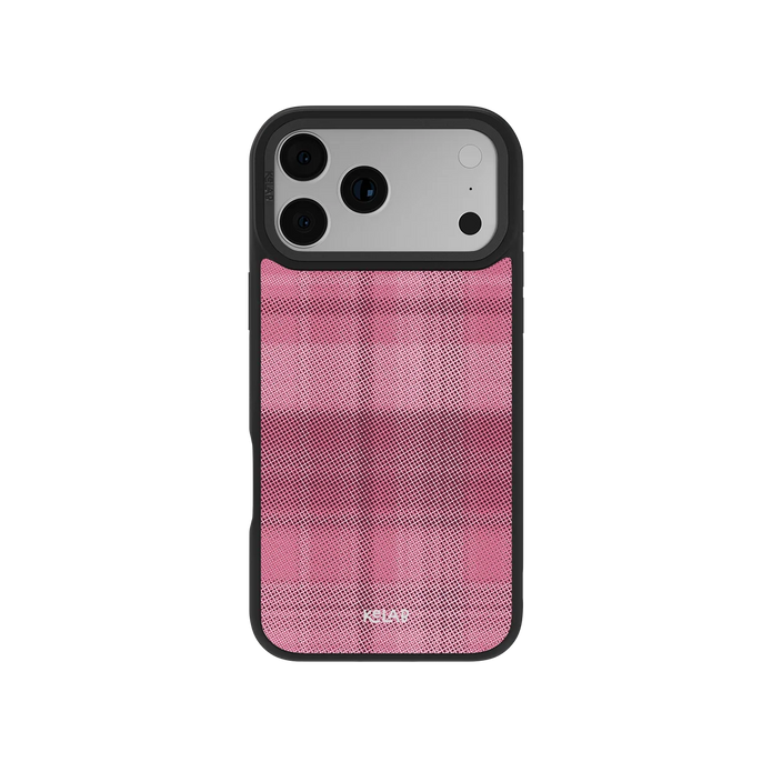 Rosé | Pink Flannel Plaid iPhone Case
