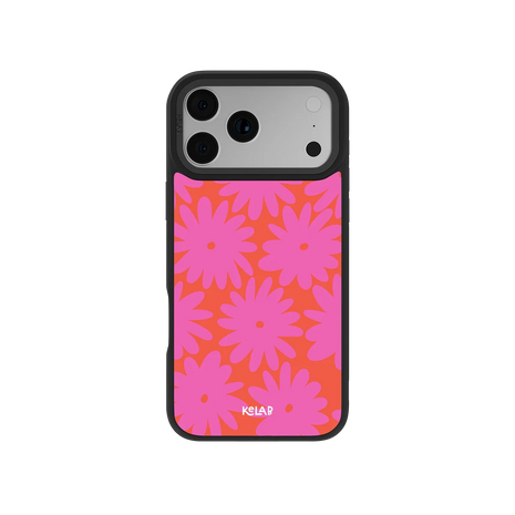 Sunflare Daisy | Pink Daisy Floral iPhone Case
