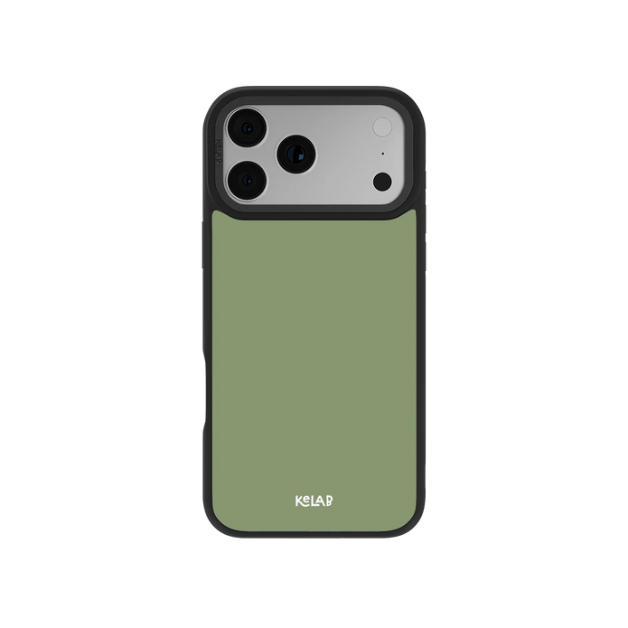 Matcha Bark | Solid Matcha Green iPhone Case