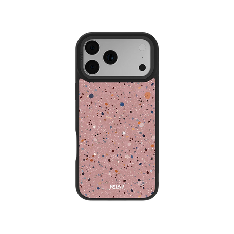 Rose Clay | Pink Paint Splatter iPhone Case