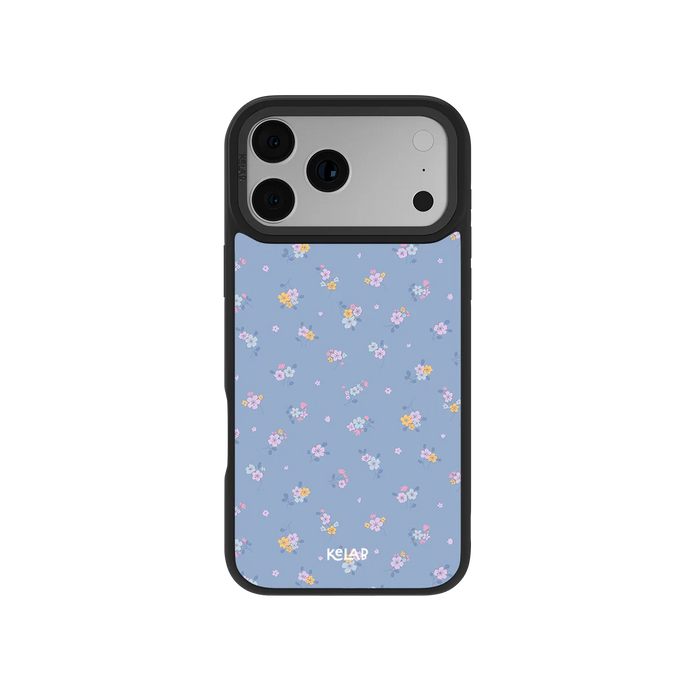 Tiny Meadow | Pastel Blue Floral iPhone Case