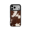 Rodeo Drive | Brown & White Cow Print iPhone Case