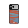 Aalto | Y2K Orange Abstract Wave iPhone Case
