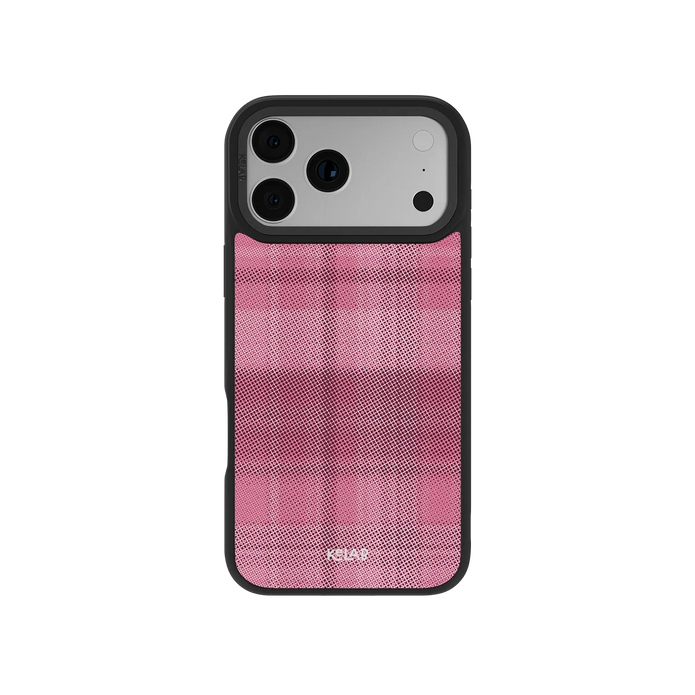 Rosé | Pink Flannel Plaid iPhone Case