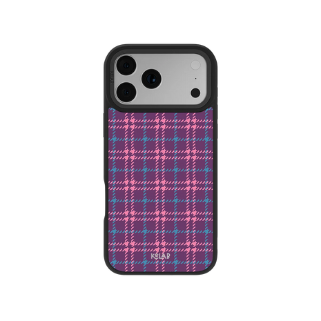 Orchid Tweed | Purple Plaid iPhone Case