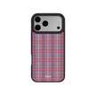 Mullberry Hue | Mauve & Teal Plaid iPhone Case