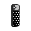 Domino Theory | Black and White Polka Dot iPhone Case