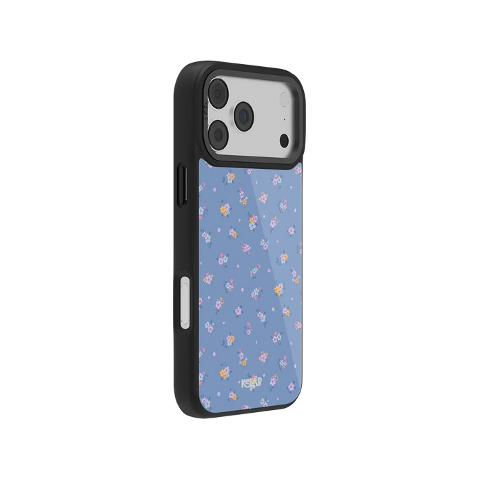 Tiny Meadow | Pastel Blue Floral iPhone Case