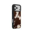 Rodeo Drive | Brown & White Cow Print iPhone Case