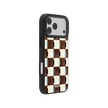 Cerulean Check | Blue & Brown Checkered iPhone Case