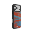 Aalto | Y2K Orange Abstract Wave iPhone Case