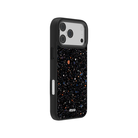 Obsidian Mist | Black Paint Splatter iPhone Case