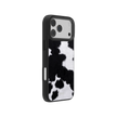 Cow Bell | Black & White Cow Print iPhone Case