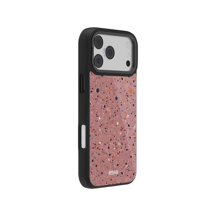 Rose Clay | Pink Paint Splatter iPhone Case