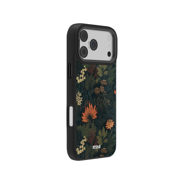 Elderberry Enchantment | Dark Academia Floral iPhone Case