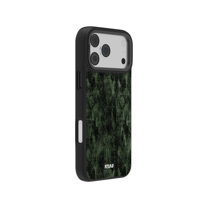 Emerald Python | Olive Green Snake Print iPhone Case