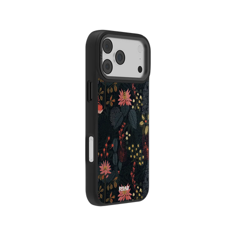 Starlit Botanica | Dark Academia Floral iPhone Case