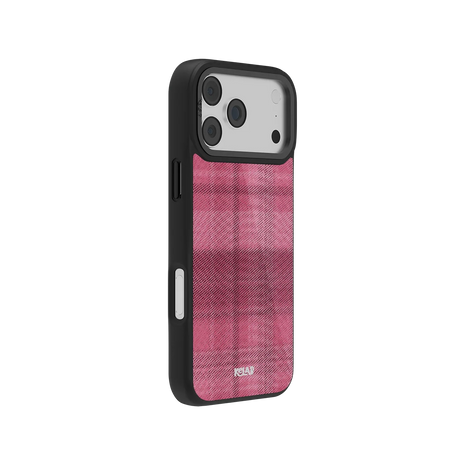 Rosé | Pink Flannel Plaid iPhone Case