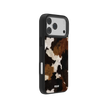 Cattle Drive | Brown & Black Cow Print iPhone Case